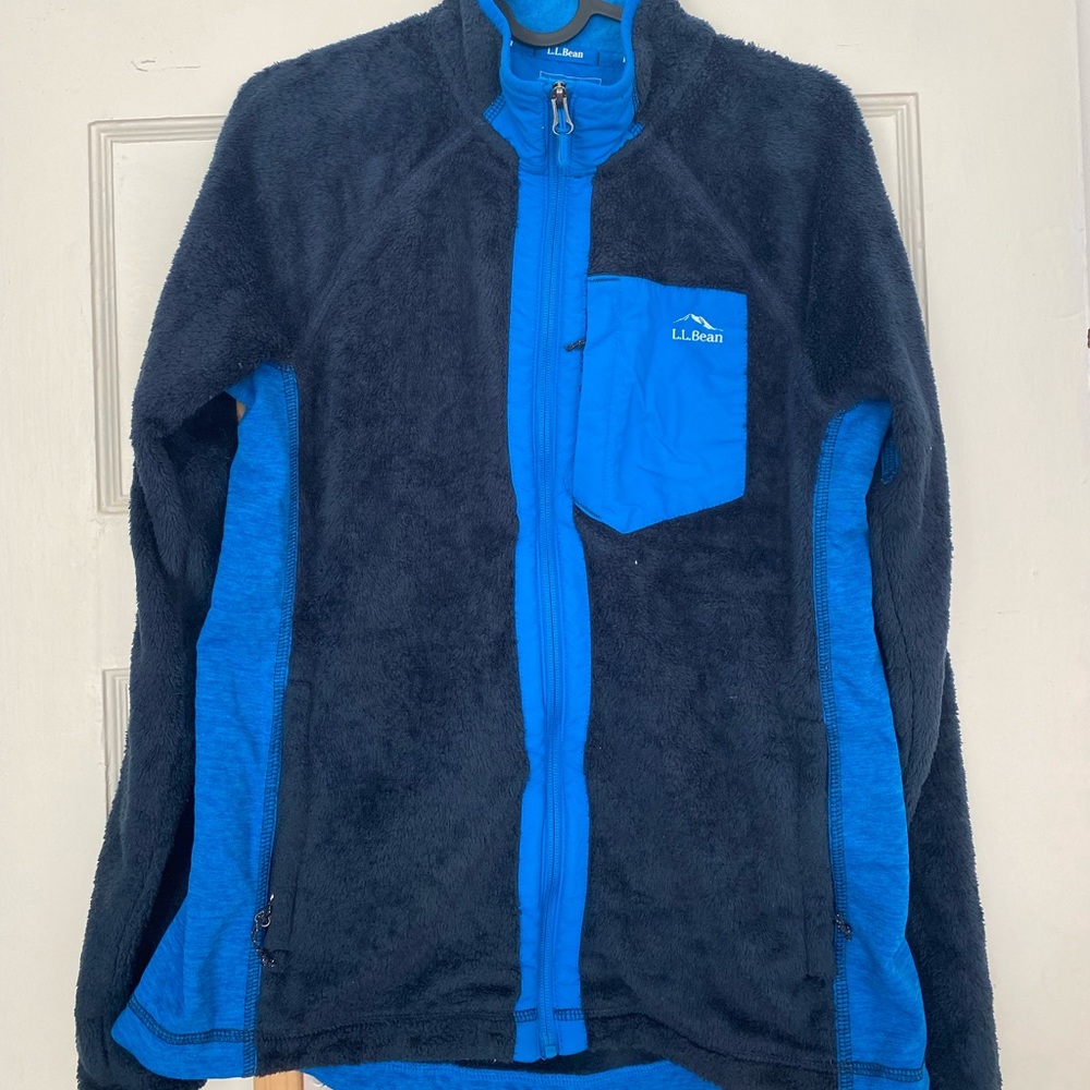 LL Bean Womens Zip Up Fleece